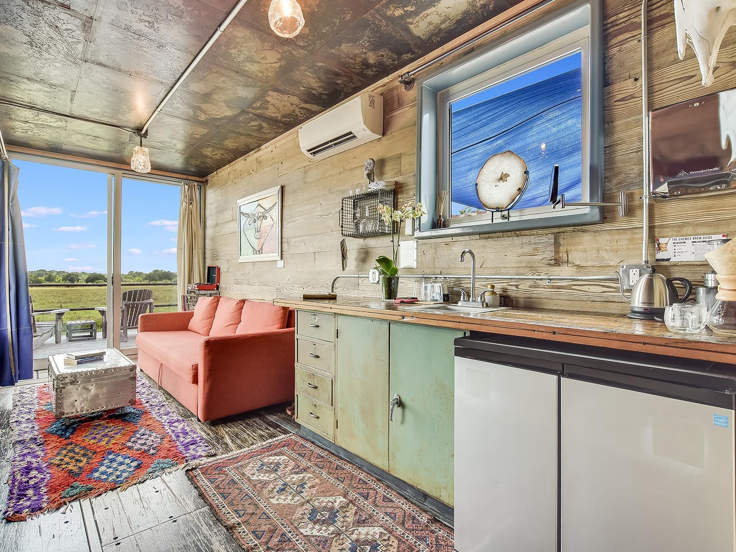 Flophouze Shipping Container Hotel Round Top Δωμάτιο φωτογραφία